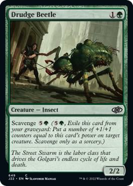 Drudge Beetle card from Jumpstart 2022