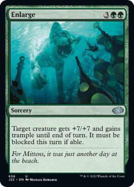 Enlarge card from Jumpstart 2022