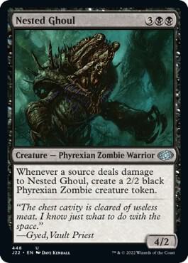 Nested Ghoul card from Jumpstart 2022