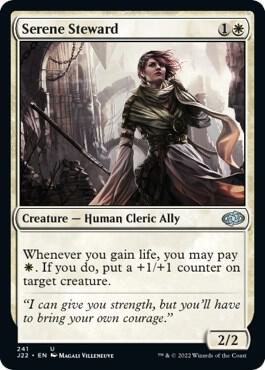 Serene Steward card from Jumpstart 2022