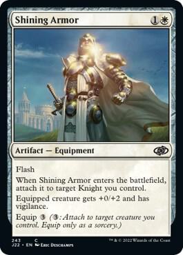 Shining Armor card from Jumpstart 2022