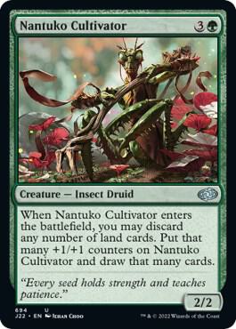 Nantuko Cultivator card from Jumpstart 2022