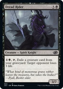 Dread Rider card from Jumpstart 2022