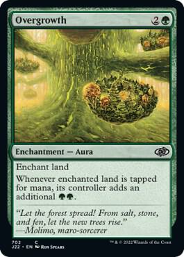 Overgrowth card from Jumpstart 2022