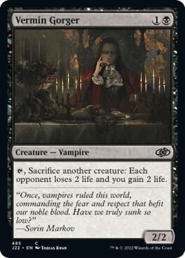 Vermin Gorger card from Jumpstart 2022