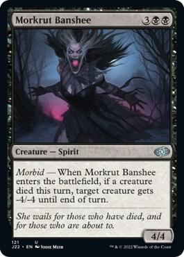 Morkrut Banshee card from Jumpstart 2022