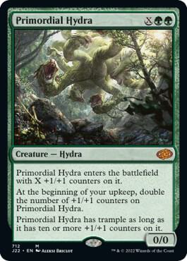 Primordial Hydra card from Jumpstart 2022