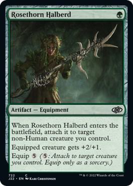 Rosethorn Halberd card from Jumpstart 2022