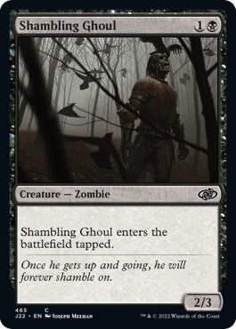 Shambling Ghoul card from Jumpstart 2022