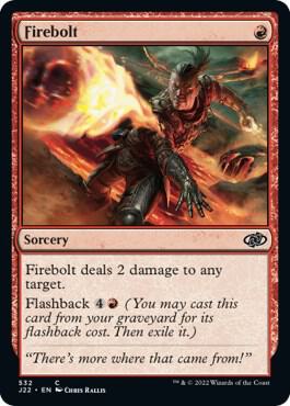 Firebolt card from Jumpstart 2022