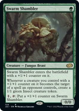 Swarm Shambler card from Jumpstart 2022