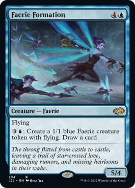 Faerie Formation card from Jumpstart 2022