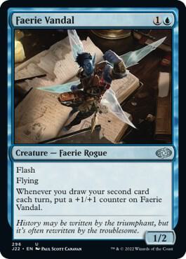 Faerie Vandal card from Jumpstart 2022