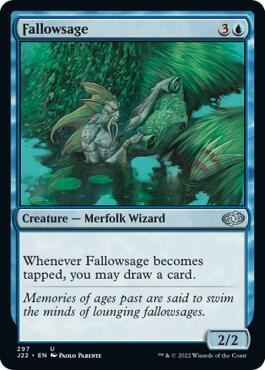 Fallowsage card from Jumpstart 2022