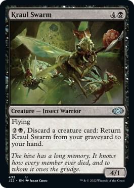 Kraul Swarm card from Jumpstart 2022