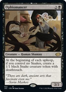 Ophiomancer card from Jumpstart 2022