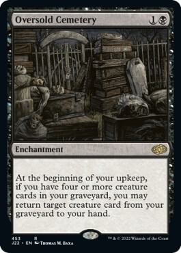 Oversold Cemetery card from Jumpstart 2022
