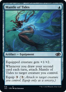 Mantle of Tides card from Jumpstart 2022