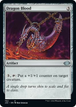 Dragon Blood card from Jumpstart 2022