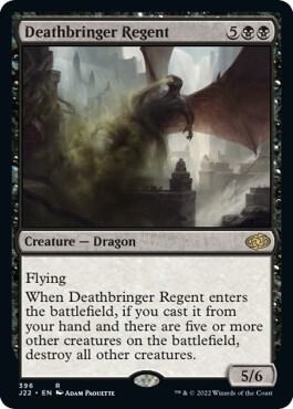 Deathbringer Regent card from Jumpstart 2022