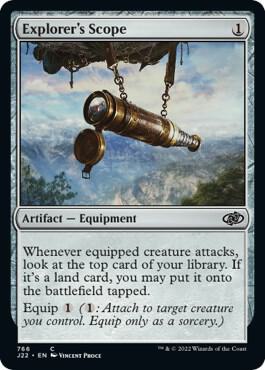 Explorer's Scope card from Jumpstart 2022