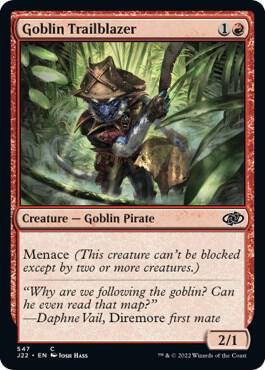 Goblin Trailblazer card from Jumpstart 2022