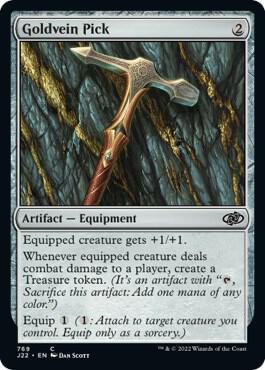 Goldvein Pick card from Jumpstart 2022