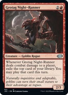 Grotag Night-Runner card from Jumpstart 2022