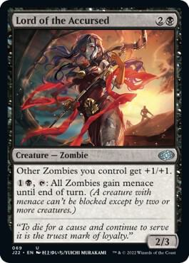 Lord of the Accursed card from Jumpstart 2022