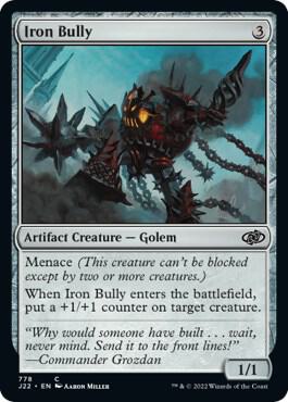 Iron Bully card from Jumpstart 2022