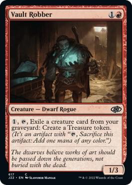 Vault Robber card from Jumpstart 2022