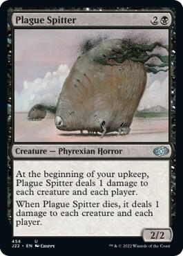 Plague Spitter card from Jumpstart 2022
