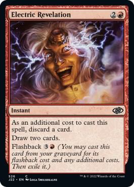 Electric Revelation card from Jumpstart 2022