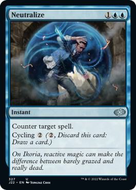 Neutralize card from Jumpstart 2022