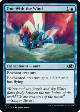 One With the Wind card from Jumpstart 2022