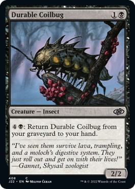 Durable Coilbug card from Jumpstart 2022