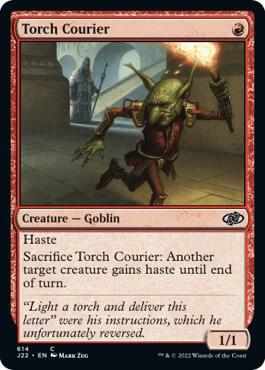 Torch Courier card from Jumpstart 2022