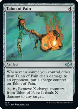 Talon of Pain card from Jumpstart 2022