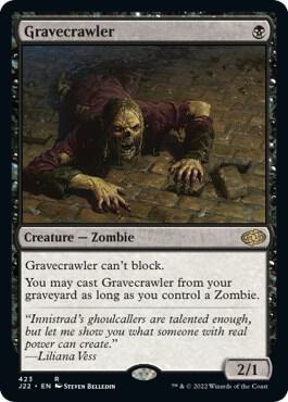 Gravecrawler card from Jumpstart 2022