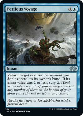 Perilous Voyage card from Jumpstart 2022