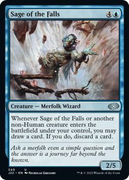 Sage of the Falls card from Jumpstart 2022