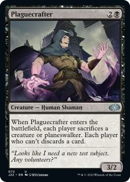Plaguecrafter card from Jumpstart 2022