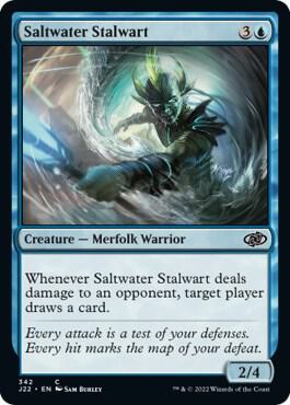Saltwater Stalwart card from Jumpstart 2022