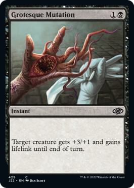 Grotesque Mutation card from Jumpstart 2022