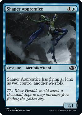 Shaper Apprentice card from Jumpstart 2022