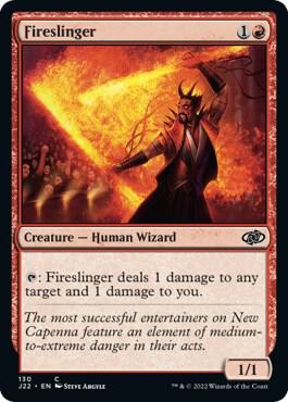 Fireslinger card from Jumpstart 2022