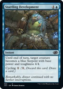 Startling Development card from Jumpstart 2022