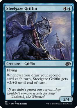 Steelgaze Griffin card from Jumpstart 2022