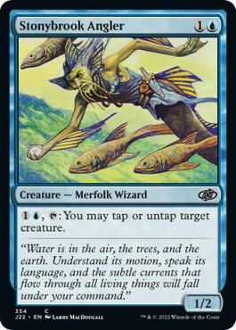 Stonybrook Angler card from Jumpstart 2022