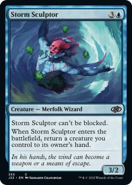 Storm Sculptor card from Jumpstart 2022